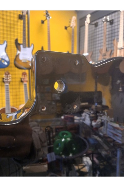 PUANDORG Telecaster Elektro Gitar Gövdesi Siyah (Montaj delikleri hazır)