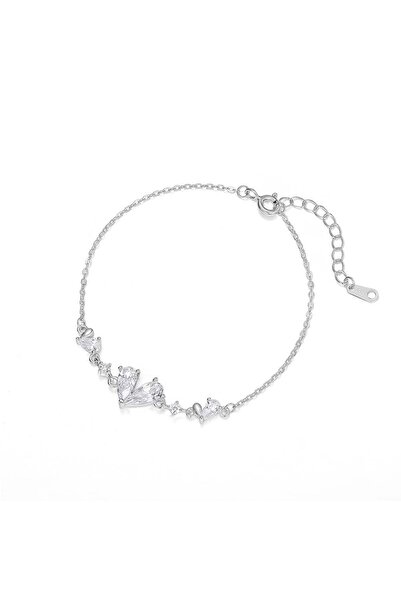arleev Zircon Heart Bracelet