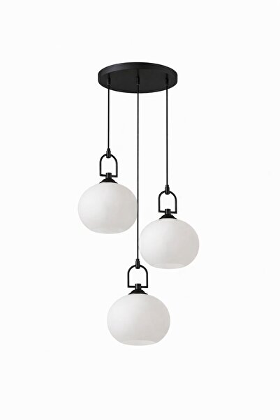 ecodesignline ORELİA Sarkıt Avize – Modern Opal Cam Küre, Şık Minimal Tavan A...