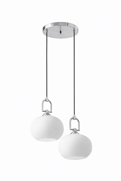 ecodesignline ORELİA Sarkıt Avize – Modern Opal Cam Küre, Şık Minimal Tavan A...