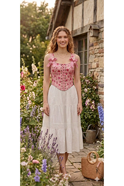 hbtasarim Lolita3 💮coquette y2k vintage Rose 🌷 tasarım korse büstiyer