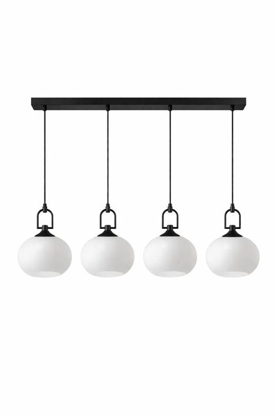 ecodesignline ORELİA Sarkıt Avize – Modern Opal Cam Küre, Şık Minimal Tavan A...