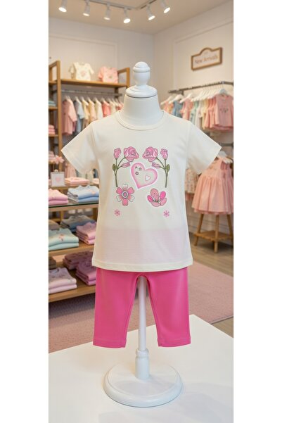 Ay-Giyim بدلة قطنية ممشطة للفتيات