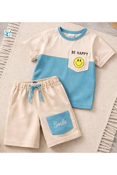 Ay-Giyim بدلة قطن ممشط للأولاد