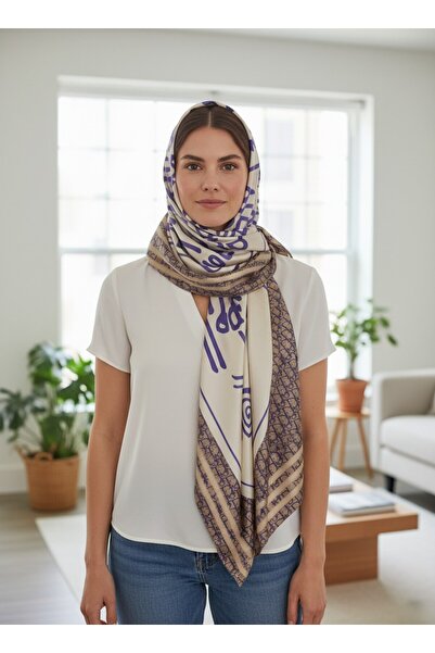 Shiva Scarfs Πολυτελές Νέο Σχέδιο Μεταξωτό Σάλι Βουάλ Αξεσουάρ Μεταξωτά Φουλά...