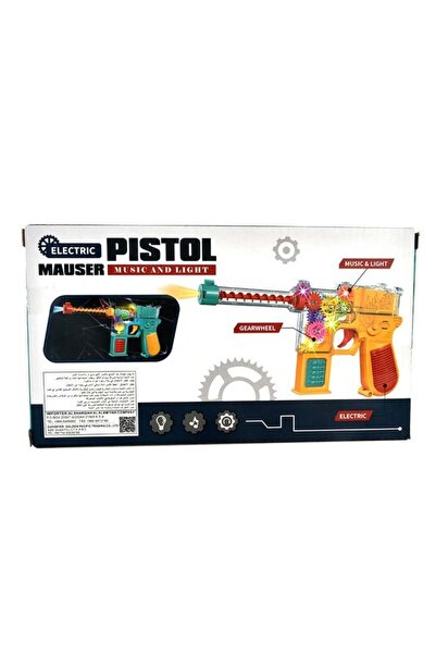 Rally Toy Gun with Gears, Lights and Music