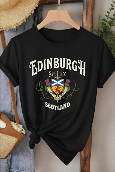 l'eivor Εμπριμέ γυναικείο μπλουζάκι Εδιμβούργο Σκωτία