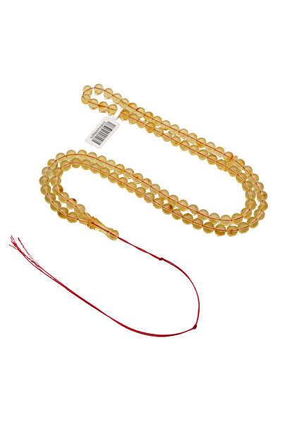 Generic Transparent Baltic Amber Rosary 99 Beads 20g 7mm Prayer Beads