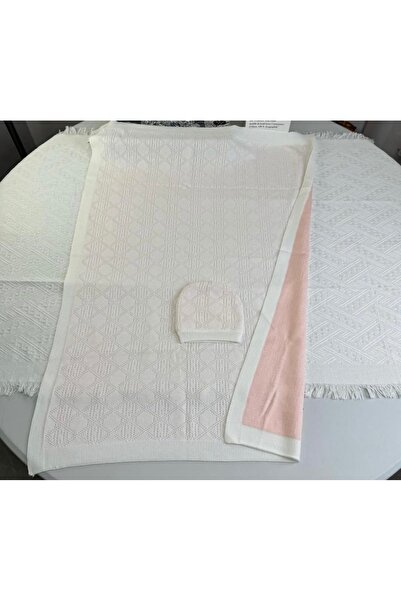 Baby مهاد مولود مع قبعه وردي