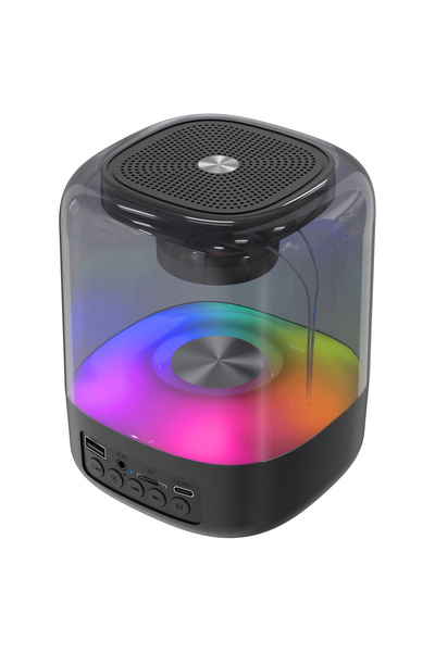 FLYPRO Bluetooth Speakers with LED, Night Lights Wireless Portable Speaker, 5...