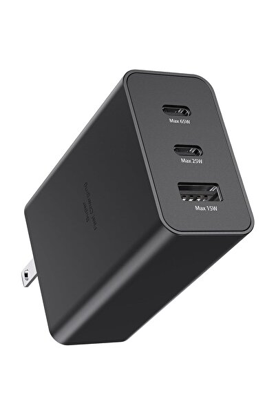 Generic Samsung 65W 3-Port Super Fast Charging Wall Charger, GaN Adapter