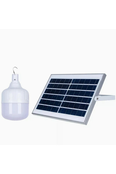 LightPlanet Bec LED S01E-100W Lumina Rece Cu panou solar