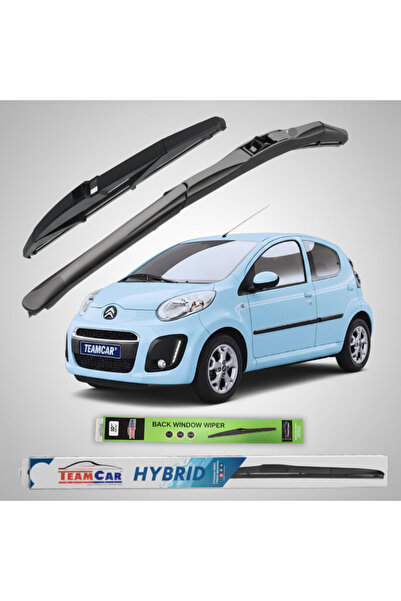 TEAMCAR ®   Lamele ștergătoare hibride Citroen C1 Facelift II 5 uși (2012–201...
