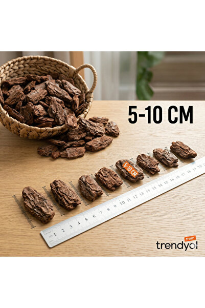 AKAY TİCARET DEKORATİF ÇAM KABUĞU 100 lt