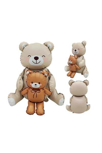 Adana Pasta Malzemeleri Fly-Bamby/0860 Bear Folio Balloon 95X65 cm