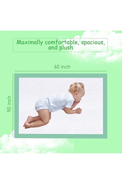 Cute n Cuddle Electric Breast Pump & Disposable Changing Mats - Green - 60 Pcs
