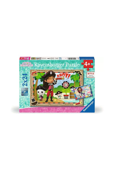RAVENSBURGER Gabby's Dollhouse 2x24 Parça