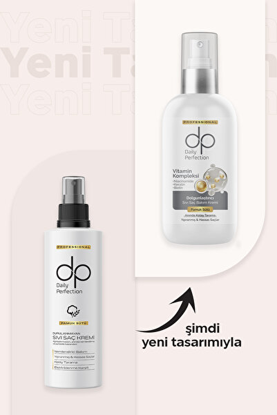dp Daily Perfection Sıvı Saç Bakım Kremi Pamuk Sütü 200 ml