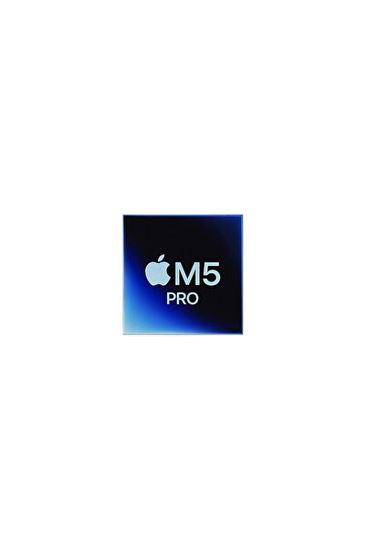 Apple MGE44TU/A/MacBook Pro/Apple M5 Pro İşlemci(18 Çekirdek CPU-20 Çekirdek GPU)/24GB RAM/1TB SSD/1