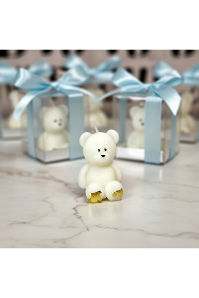 Invitatii Originale Teddy bear candle