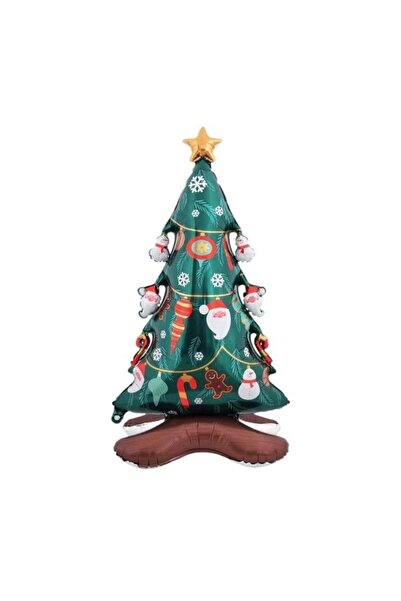 Adana Pasta Malzemeleri Foil Balloon with Stands Pine Tree 120 cm 8279