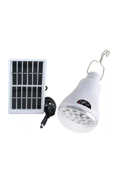 SimpluAcasa Bec Solar LED Reîncărcabil YD-009, cu Panou Solar Inclus, Kit Por...