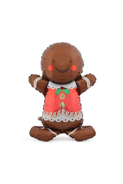 Adana Pasta Malzemeleri Big Footed Cookie Man Foil Balloon 8514