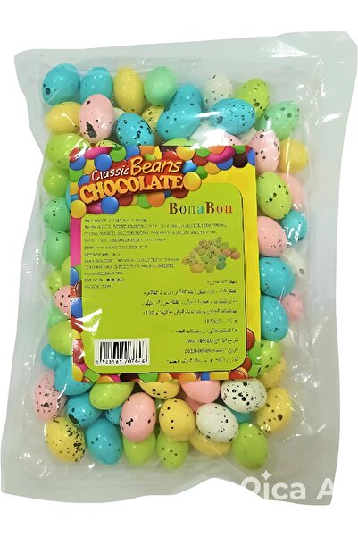 Deliket Bonabon Easter Eggs Chocolate Dotted Beans – 500g