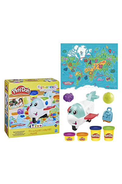 Play Doh Starters Eğlenceli Uçak Oyunu F8804