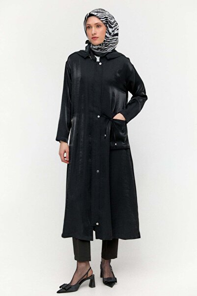 Setrms Fermuarlı Jakarlı Pardesü