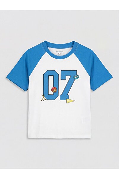 LC Waikiki LCW Kids Crew Neck Printed Boys' T-Shirt