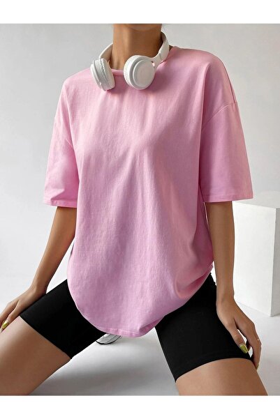 By Layina Oversize 2 Piece Tshirt Set with Short Tights