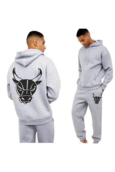 Gollinger Boğa Digital Printed Unisex Tracksuit Set Gollingerx Sportwear Company