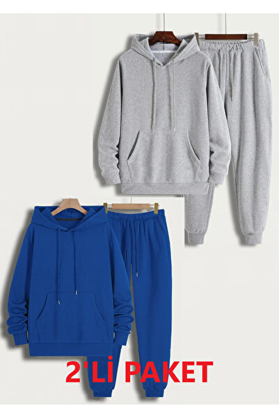 Gollinger طقم بدلة رياضية بغطاء للرأس للجنسين مكون من قطعتين من شركة Gollinge...