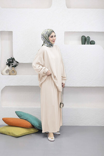 Suede Style 5722 - Set de damă oversize, confortabil, elegant și casual, cu 2...