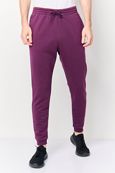 Reebok ملابس رياضية رجالية، بنطلون تدريب، لون بنفسجي