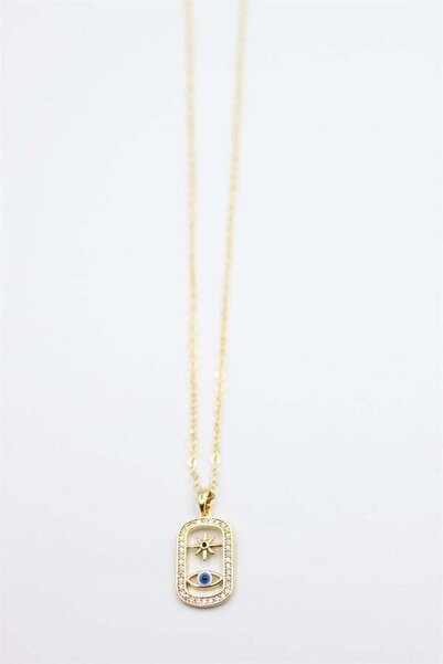 MENESSA Eye Necklace - Gold