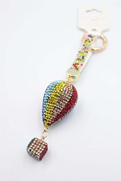 MENESSA Stone Balloon Keychain - Multicolor