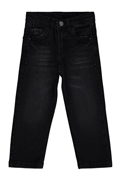 Civil Boys Basic Striped 2-5 Years Old Pants Jeans - Gray