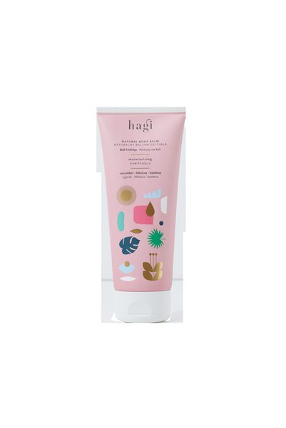 Hagi Cosmetics Set Bali Holiday Gel de duș + Balsam de corp hidratant, Parfum exotic tropical,