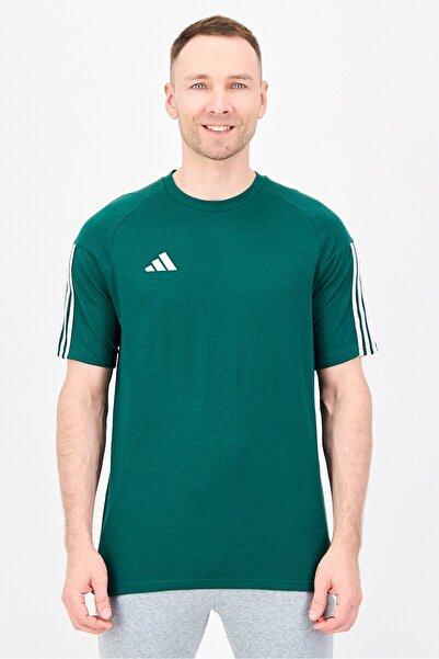 adidas Men Regular Fit Short Sleeve Outdoor T-Shirt, Green