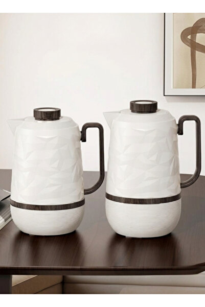 ALQANNAS Trumex Set of 2 for Tea and Coffee 1 Liter and 0.7 Liter, Original H...