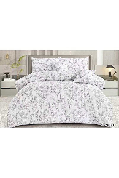 xi Duo Duo Summer Landscape Microfiber Bedspread and Sheet Set, 4 Pieces, Com...