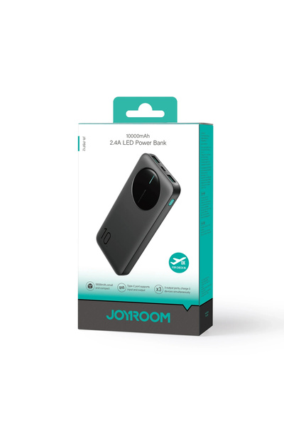 Joyroom JR-PBF12 10.000 mAh Çok Çıkışlı LED Power Bank