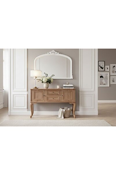 Vivense Olivia Country İskandinav Konsol, Natural Ahşap