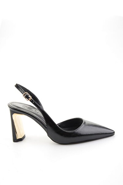 Bambi Μαύρα γυναικεία βραδινά παπούτσια φορέματος K01565016709