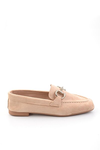 Bambi Γυναικεία Loafer Παπούτσια Nude K01360060072