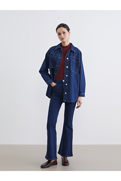 LC Waikiki Pantaloni de blugi de damă Mars Flare