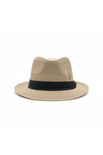 Unisex Geniş Kenarlı M.Jackson Fötr Şapka
