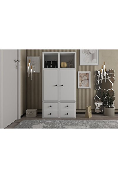 Vivense Bk Çok Amaçlı Dolap, 2 Kapaklı, Çad